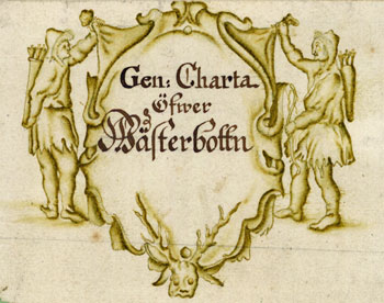 Väg Hörneå 1690